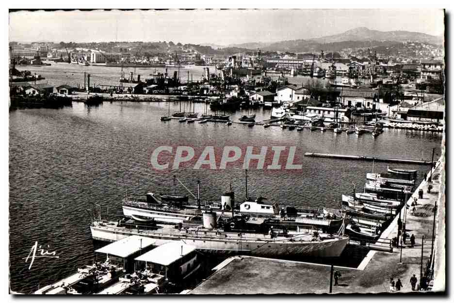 CPA Cote d Azur Toulon La Rade et le Port