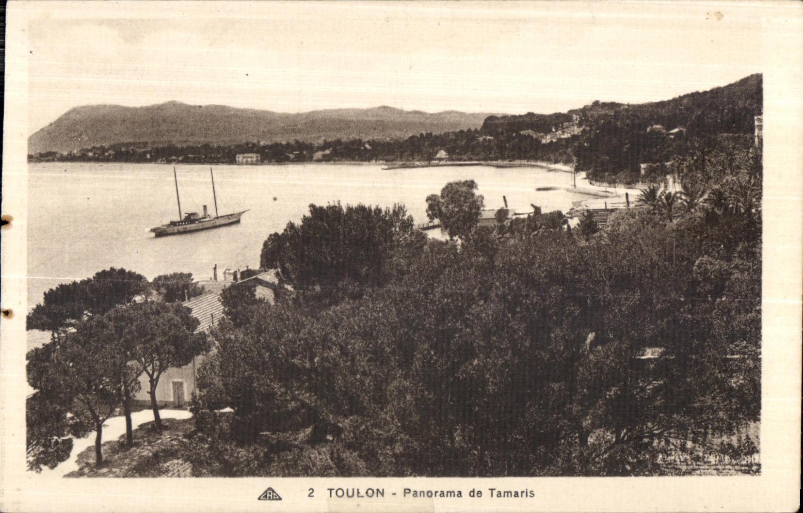 CPA Toulon Panorama de Tamaris