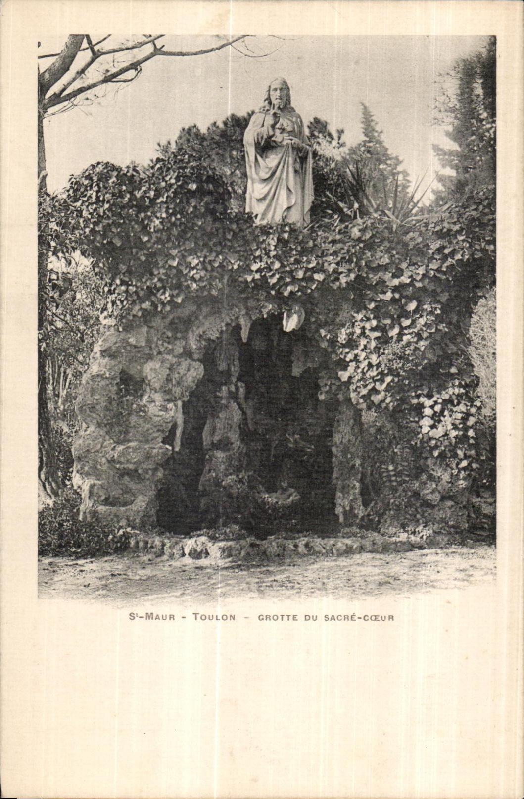 CPA St Maur Toulon Grotte du Sacre Coeur