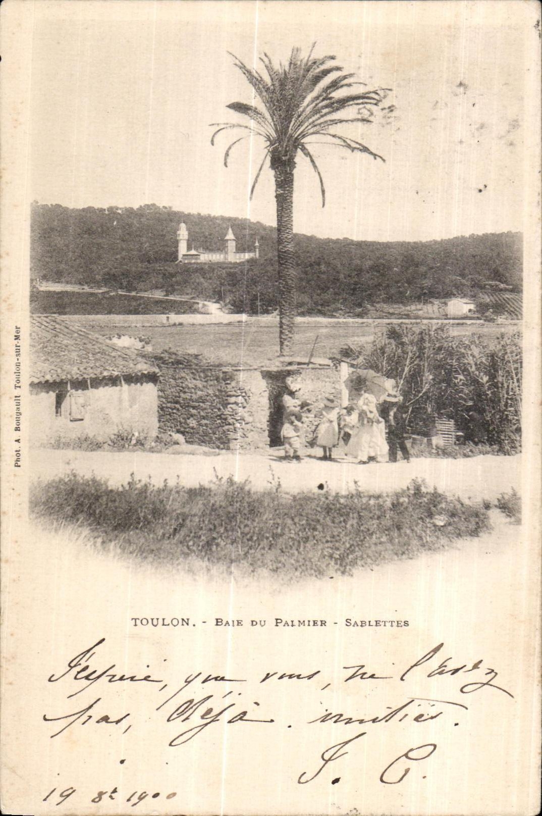 CPA Toulon Baie du Palmier Sablettes