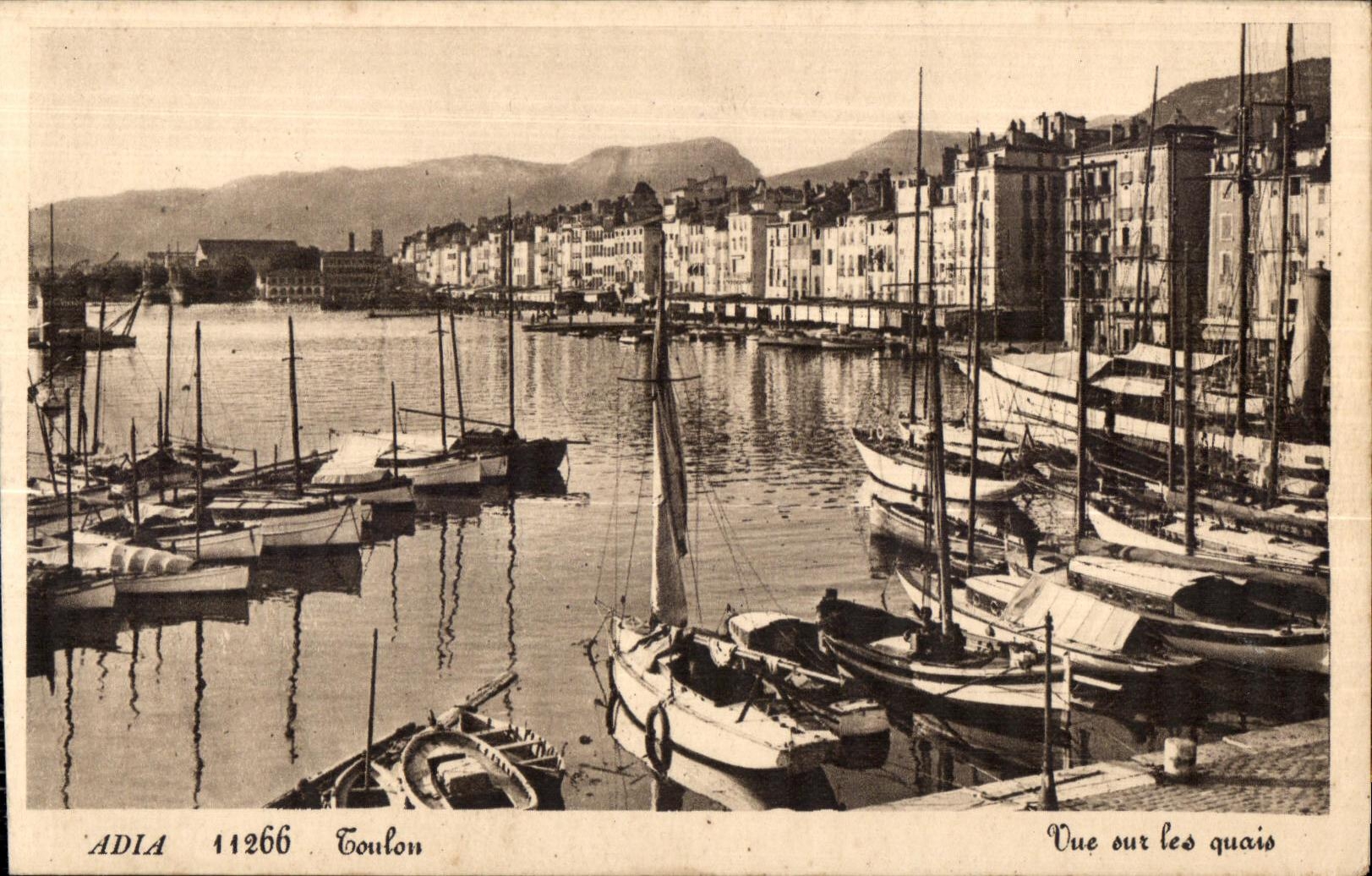 Toulon — Ansicht der Kais — ADIA 11266