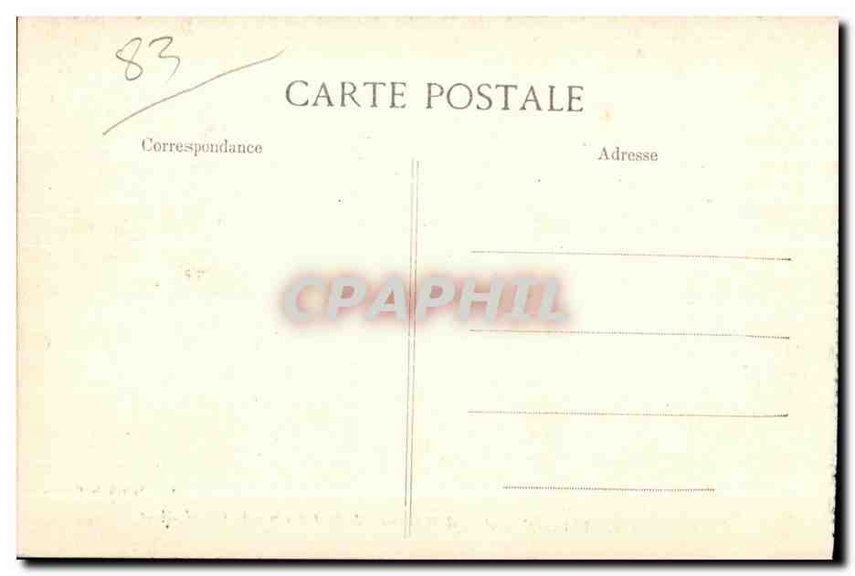 Toulon — Arsenal Maritime — Salle d'Armes — Le Cheval Arabe — Aux Dames de France — Achterkant