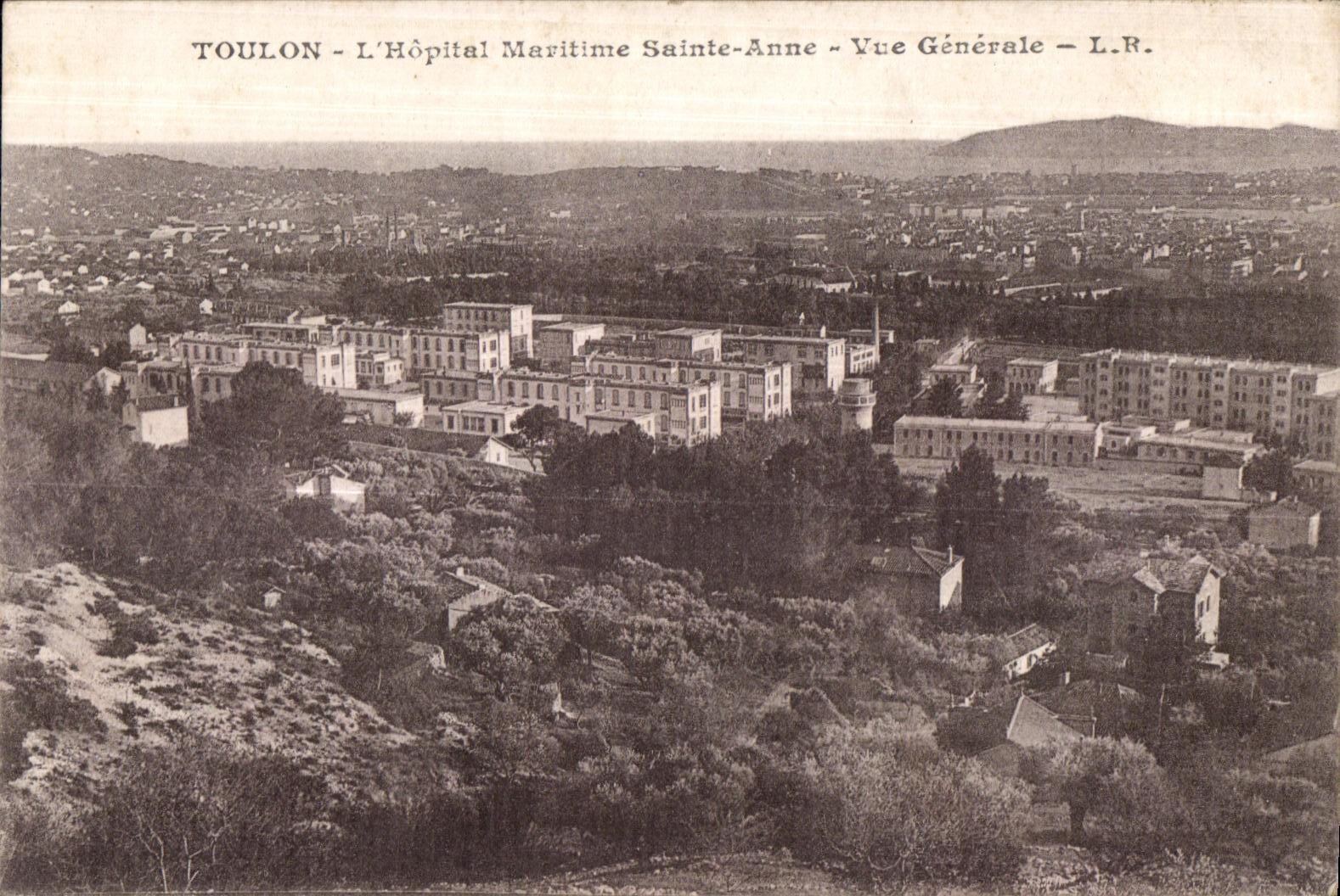 CPA Toulon L Hopital Maritime Sainte Anne Vue Generale