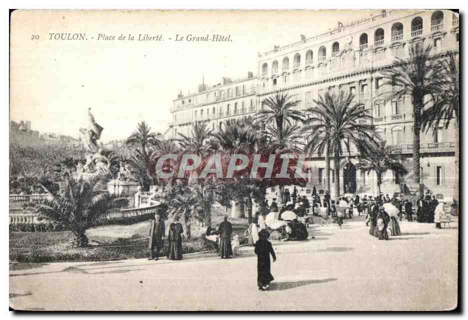 Toulon - Place de la Liberté - Le Grand Hôtel