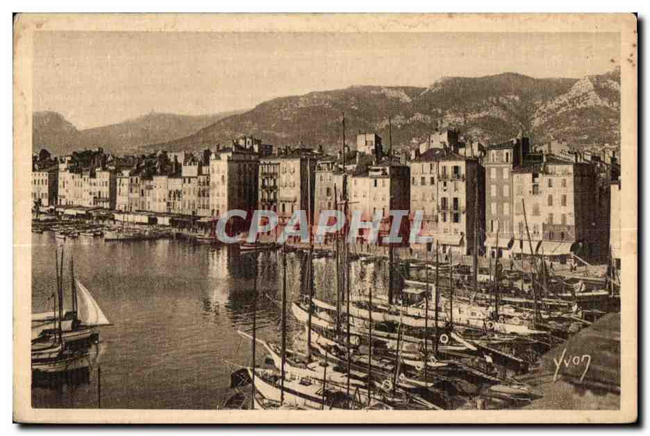 Toulon (Var) — Panoramablick auf den Hafen — Les Éditions d'Art Yvon, Paris