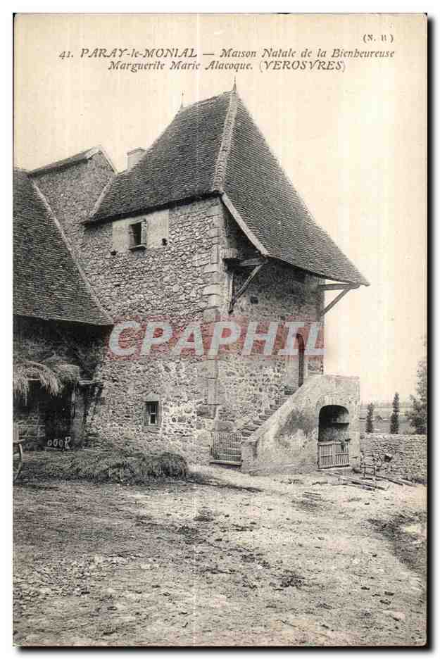 Paray-le-Monial — Maison Natale de la Bienheureuse Marguerite Marie Alacoque — Vérosvres (S. II)