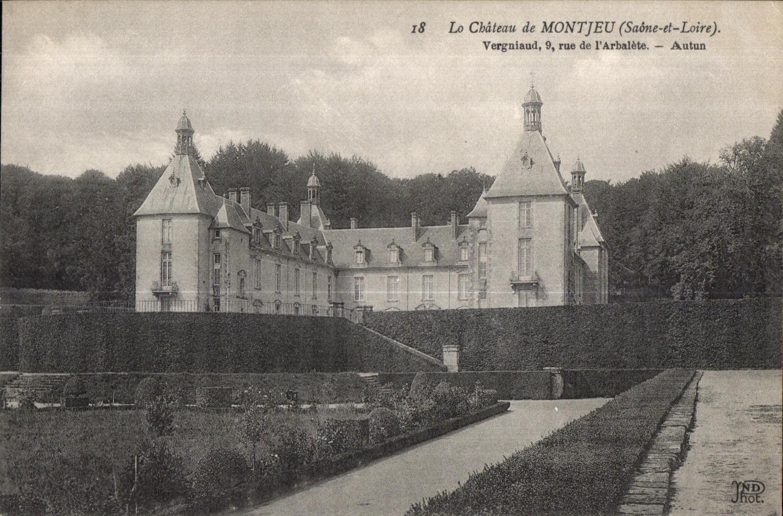 Château de Montjeu — Saône-et-Loire — éditeur Jhot, n°18