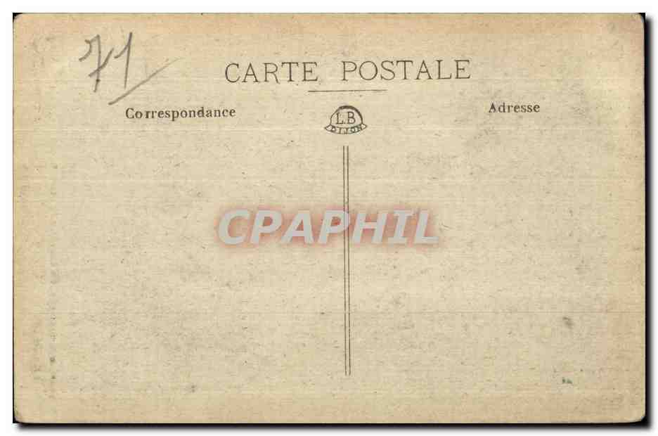 Usines Schneider - Monte-Charge hydraulique — Le Creusot — A. Durat, imprimeur-éditeur — Verso