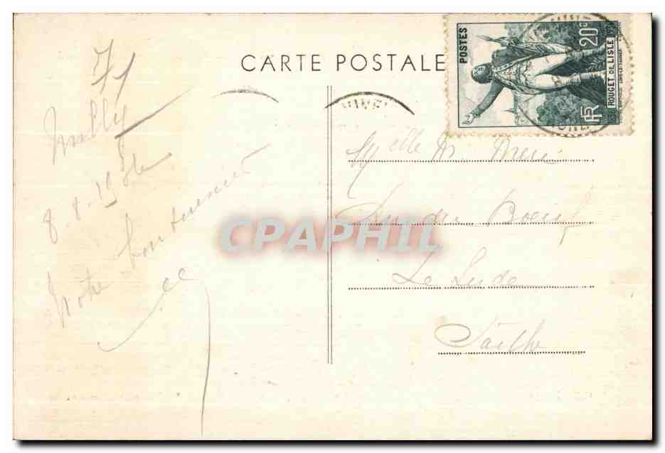 Milly-Lamartine — Le Monsard — Souvenirs de Lamartine — Rückseite