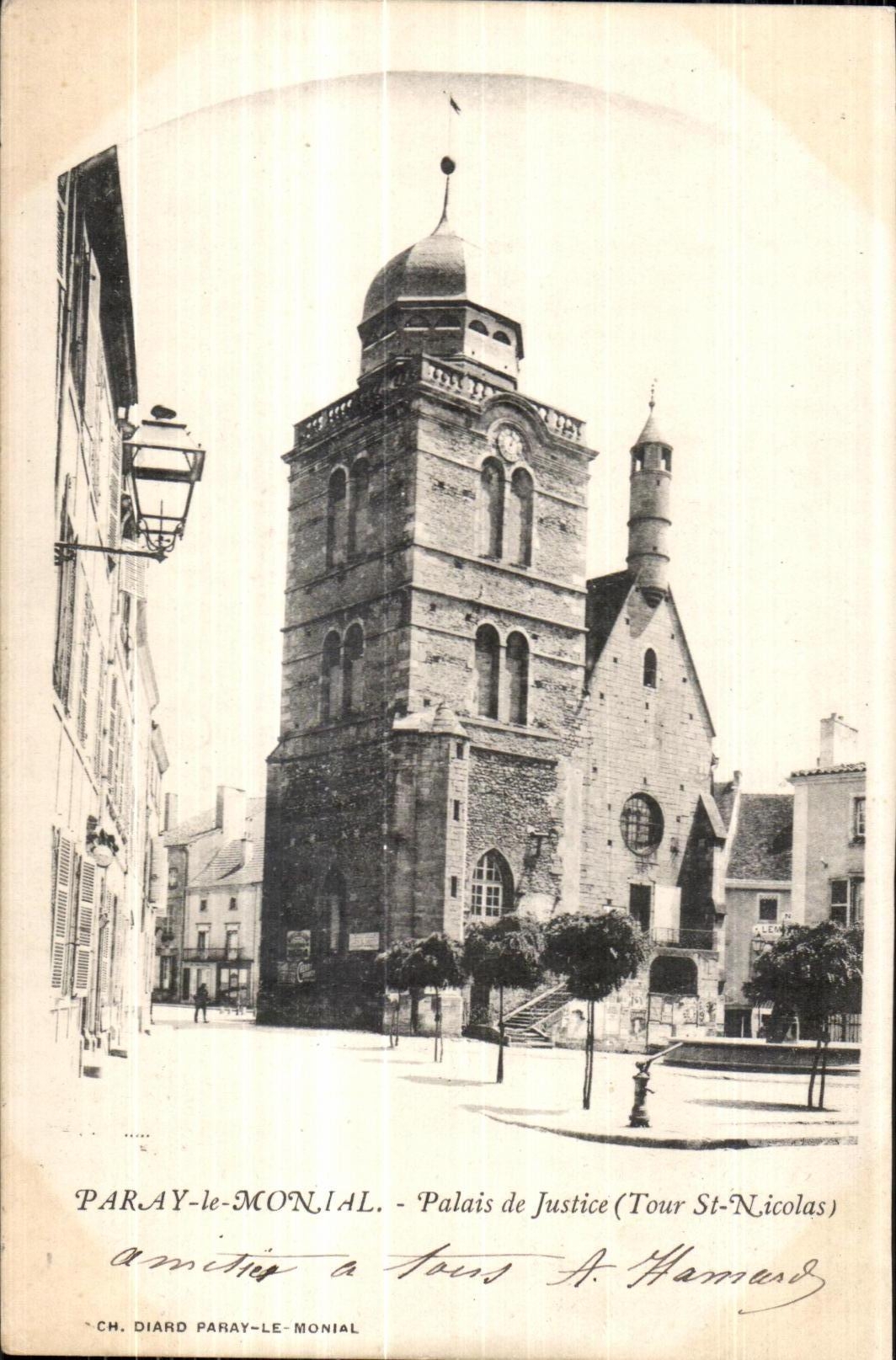 CPA Paray le Monial palais de Justice