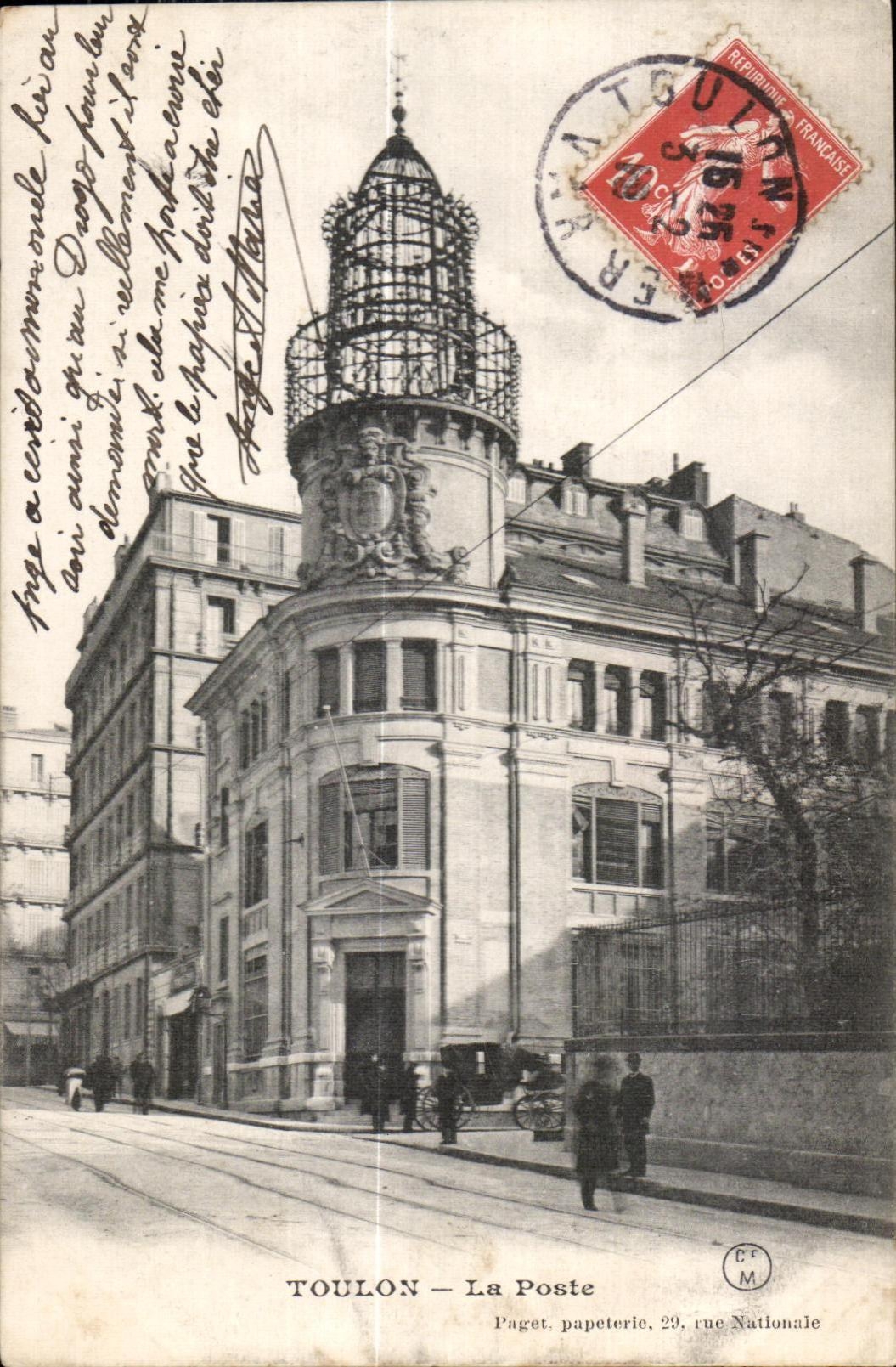 CPA Toulon La Poste 
