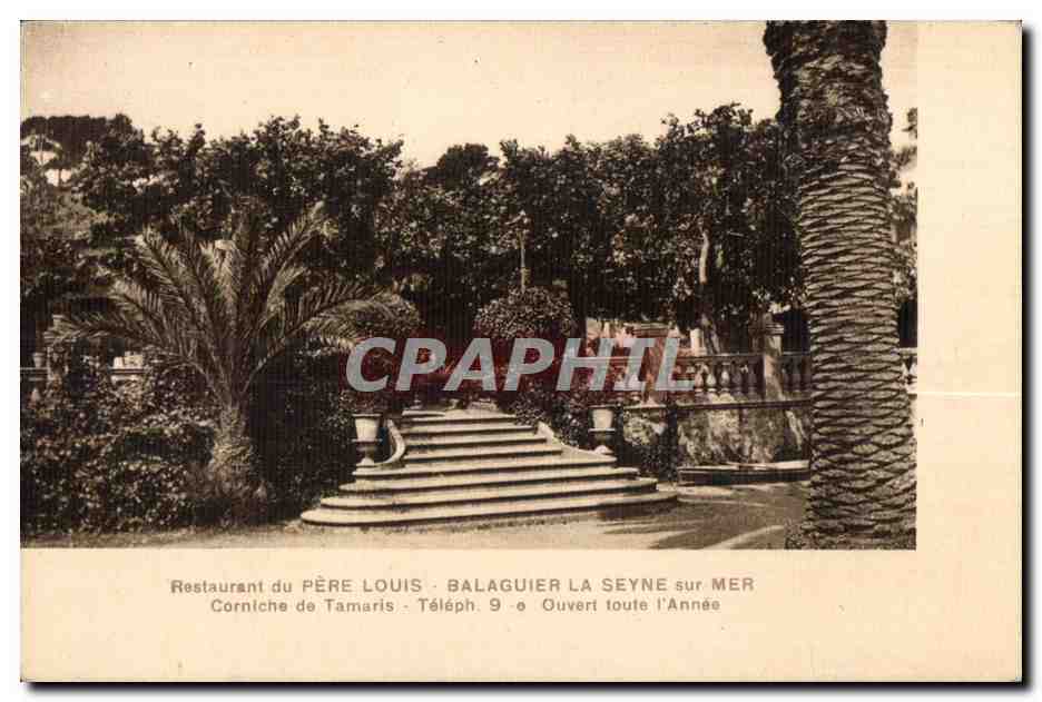 Restaurant du PÈRE LOUIS - BALAGUIER LA SEYNE sur MER - Corniche de Tamaris