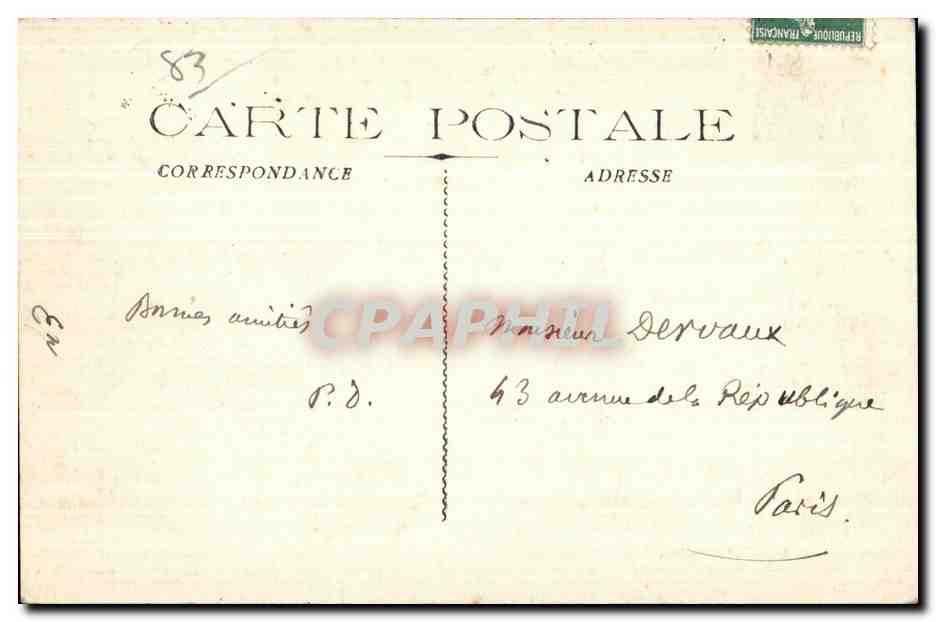 Toulon - Le Mourillon - Vue Générale — Édit. E.P. Toulon, n°42 — Rückseite