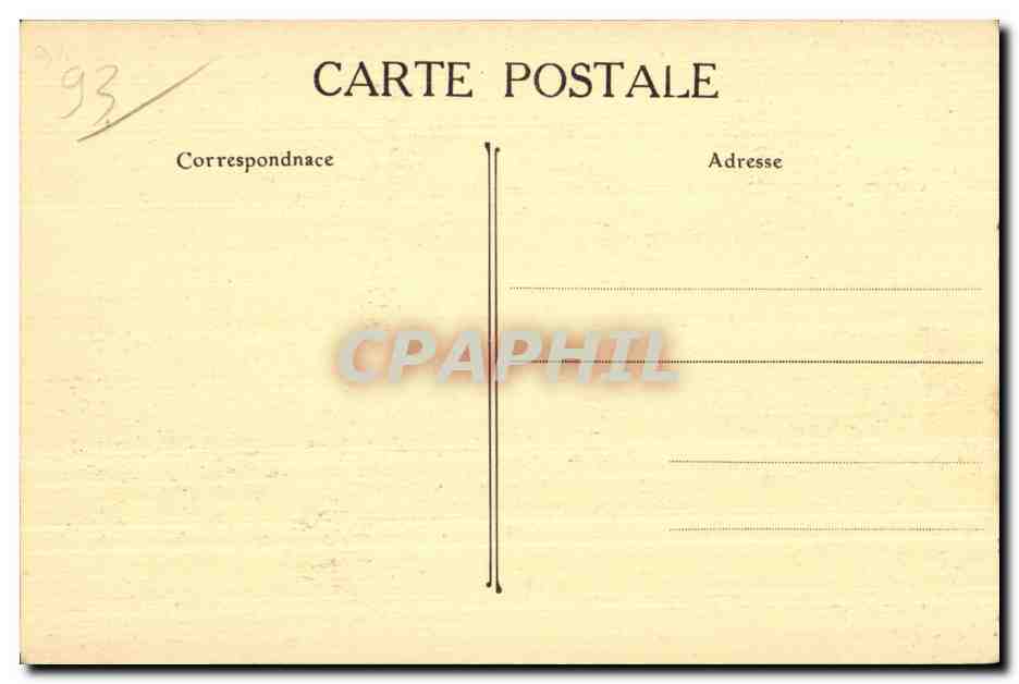 Maison d'Éducation de la Légion d'Honneur de Saint-Denis — La Promenade des Élèves — Picrre Petit, photo-éditeur — Verso