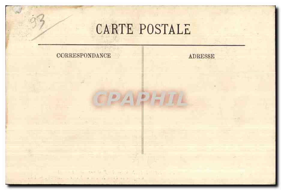 CPA Saint Denis La Basilique La Crypte Chapelle de Louis XVI et de Marie Antoinette — Rückseite