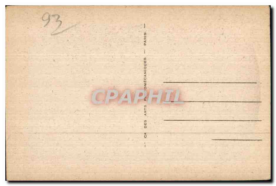 CPA Abbate de St Denis Porte provenant du Chateau de Gaillon (XVI e siecle) — Rückseite