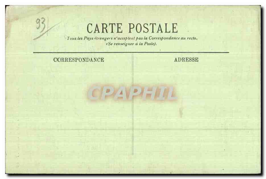 CPA L Abbaye de Saint Denis La Crypte Tombeau de Henri IV — Rückseite