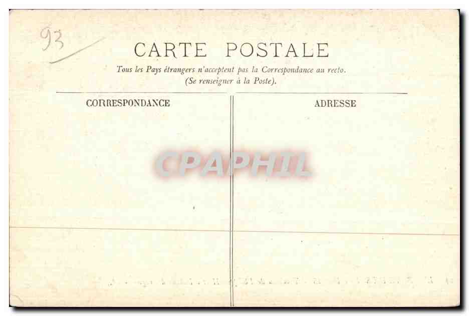 CPA L Abbaye de Saint DenisTombeau de Philippe III et d Isabelle d Aragon — Rückseite