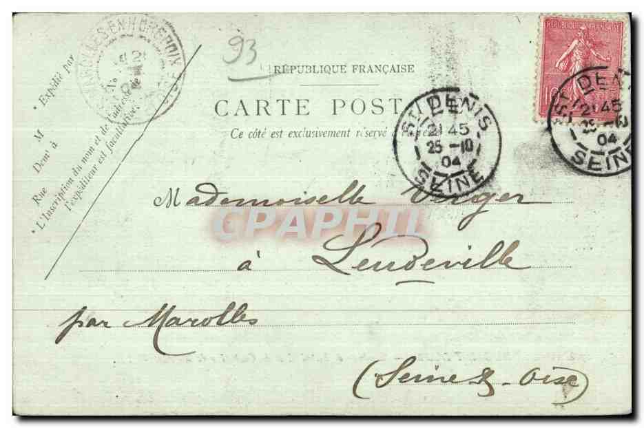 L'ABBAYE DE SAINT-DENIS — Tombeau de Henri II et de Catherine de Médicis — LL. — Verso