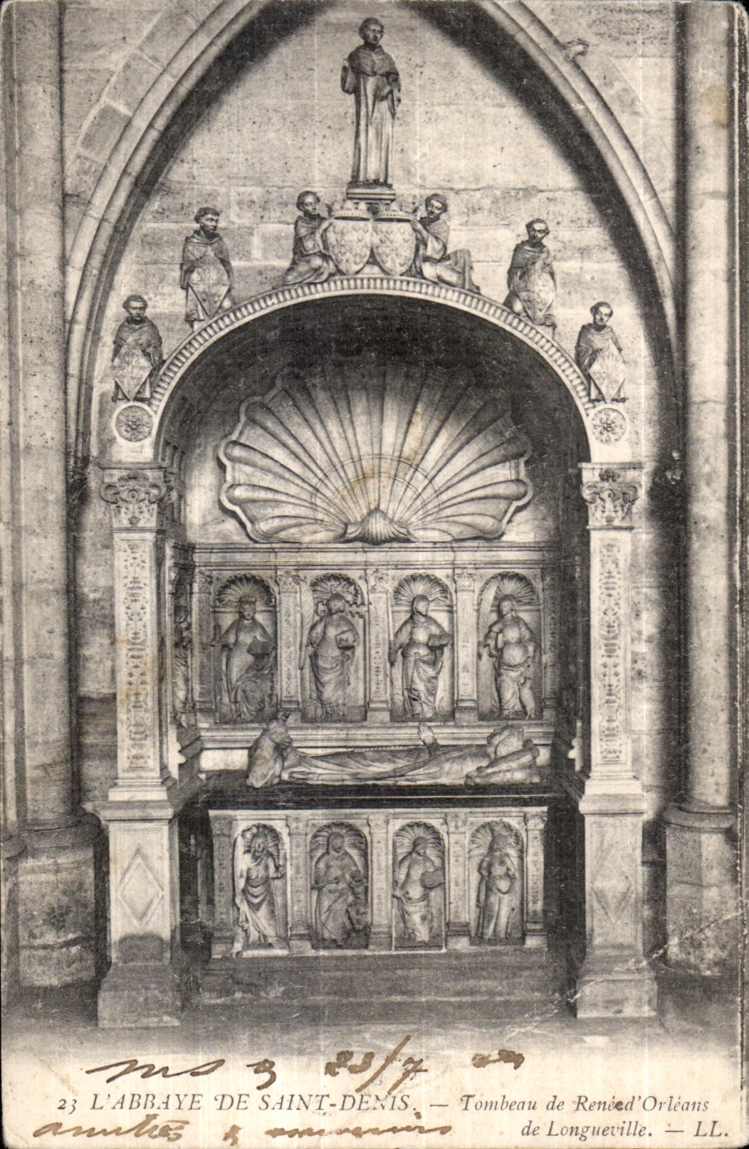L'ABBAYE DE SAINT-DENIS — Tombeau de Renée d'Orléans — LL