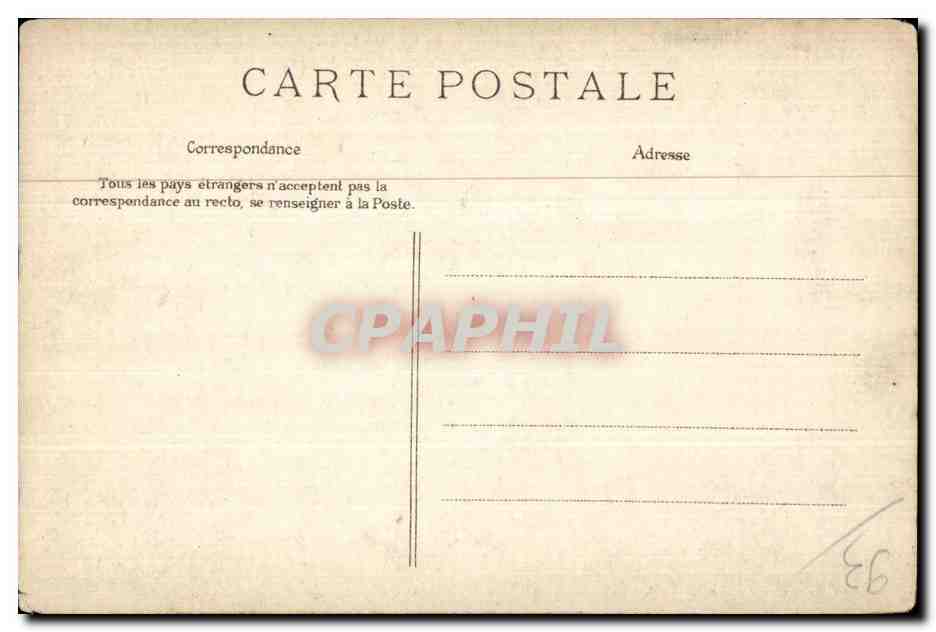 Tombeau de Dagobert Ier — Basilique de Saint-Denis — Éditeur E. J. n° 43 — Verso