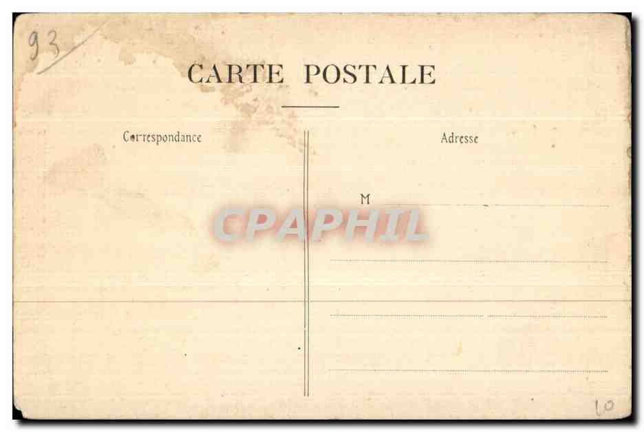 CPA Abbaye Saint Denis Autel de la Confession XIII e siecle — Verso