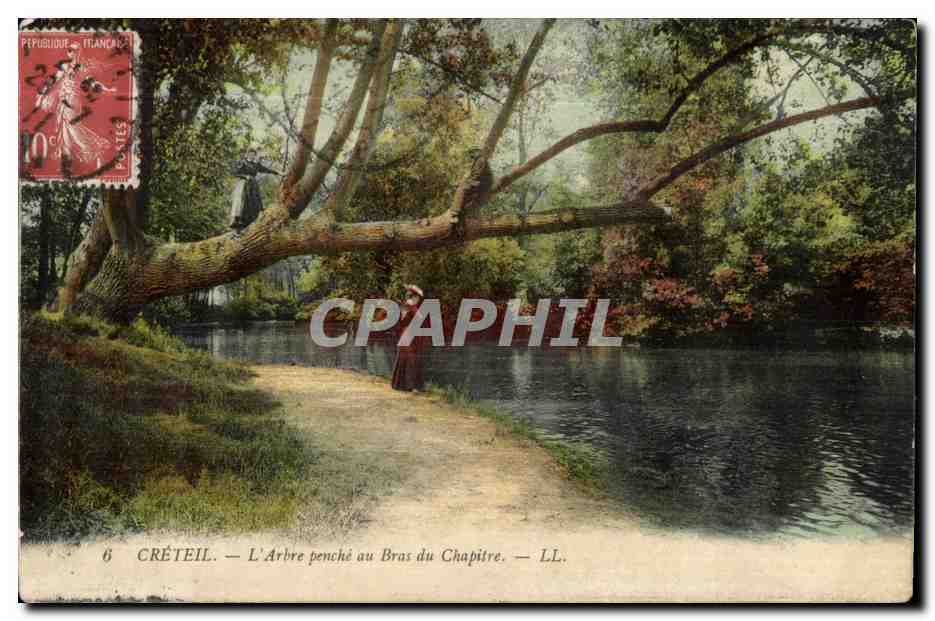 CPA Creteil L Arbre penche au Bras du Chapitre