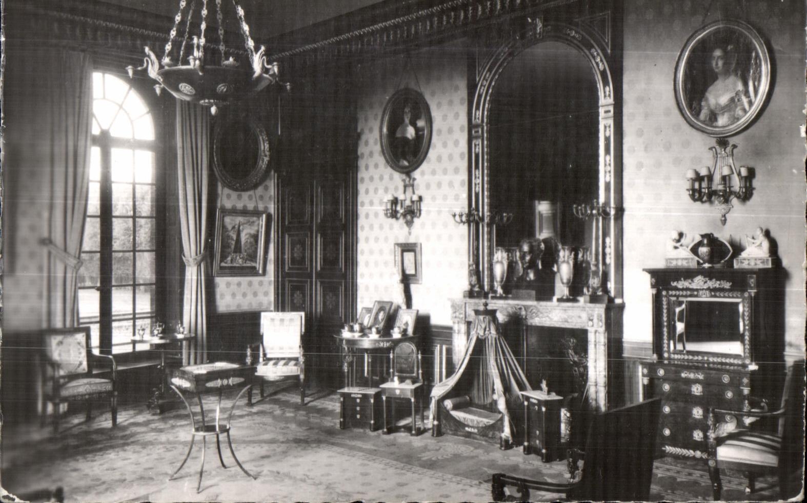 CPA Chateau de Grosbois Le Salon des Huissiers