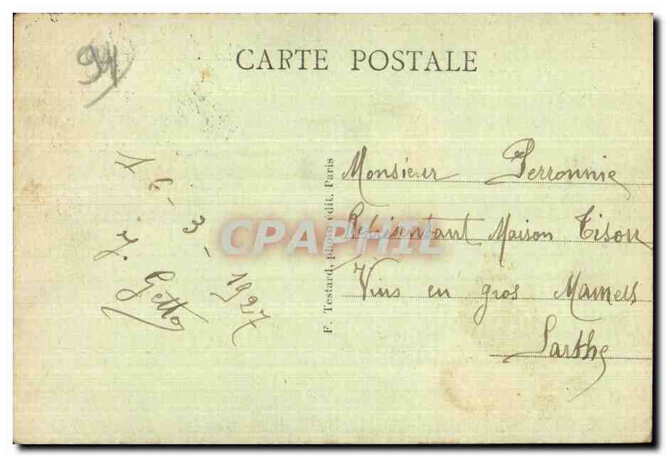 Joinville-le-Pont — Le Rive della Marne — E. M. — Verso