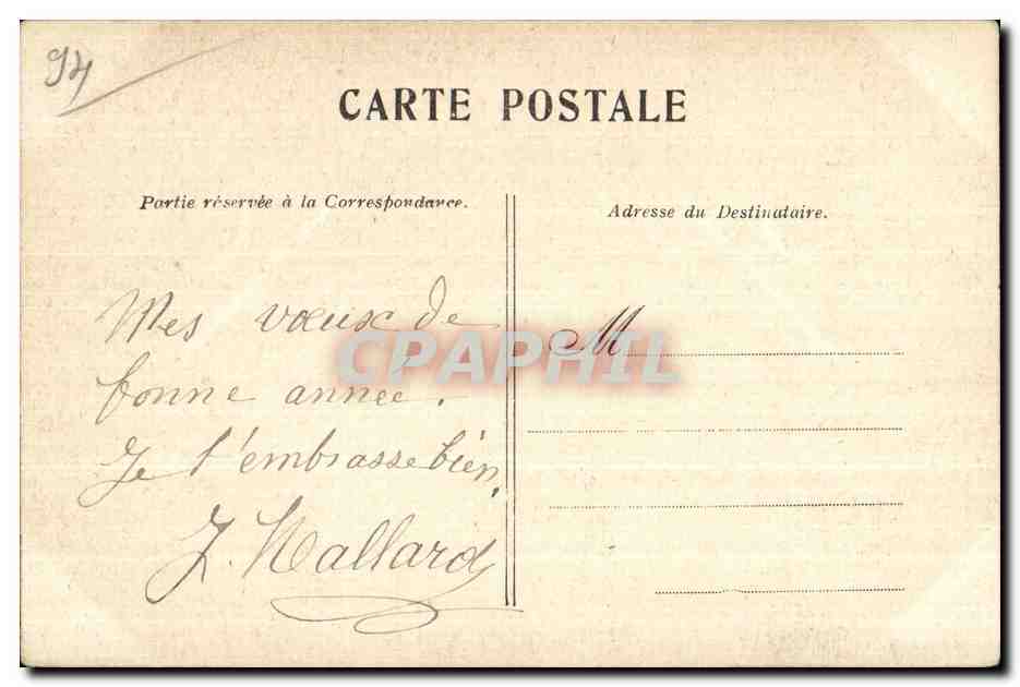 CPA La Marne A Joinville le Pont — Rückseite
