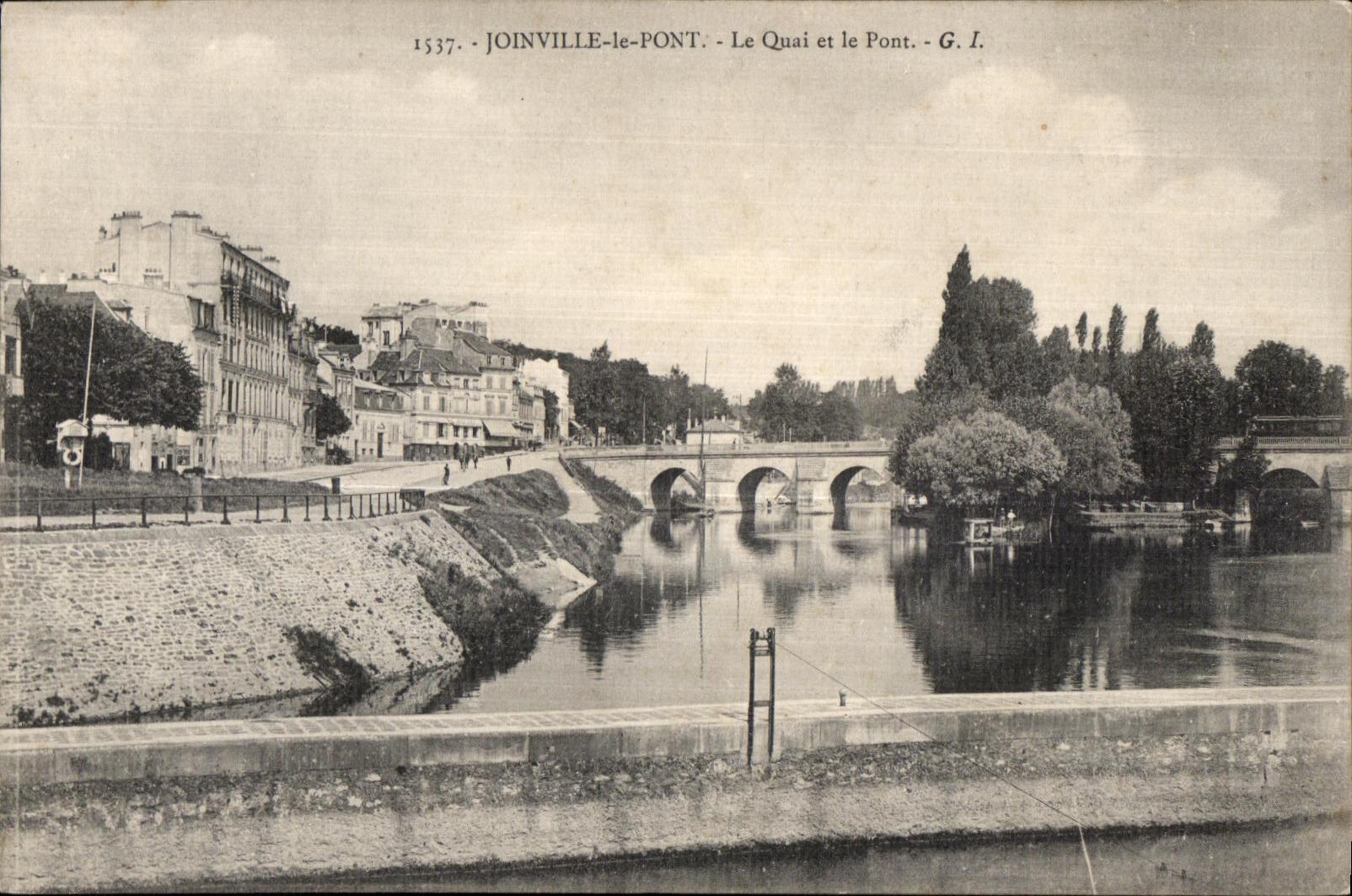 Joinville-le-Pont — Il Molo e il Ponte — G.I. n°1537
