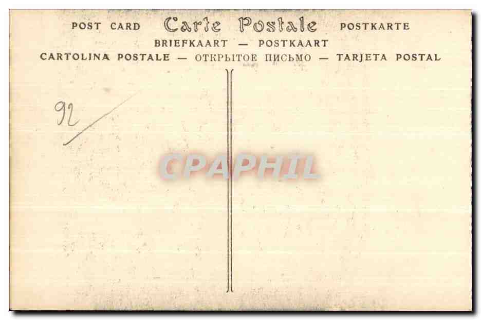 CPA Roseraie de l Hay (Seine) Tonnelle de Rosiers sarmenteux de la race des Thes — Verso
