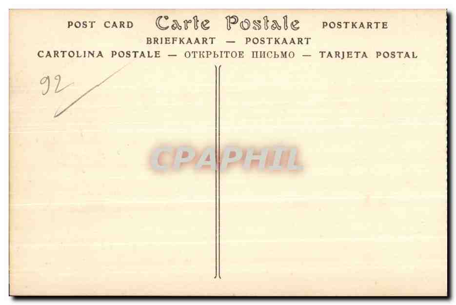 CPA Roseraie de l Hay (Seine) Tonnelle de Rosiers sarmenteux du Bengale — Verso