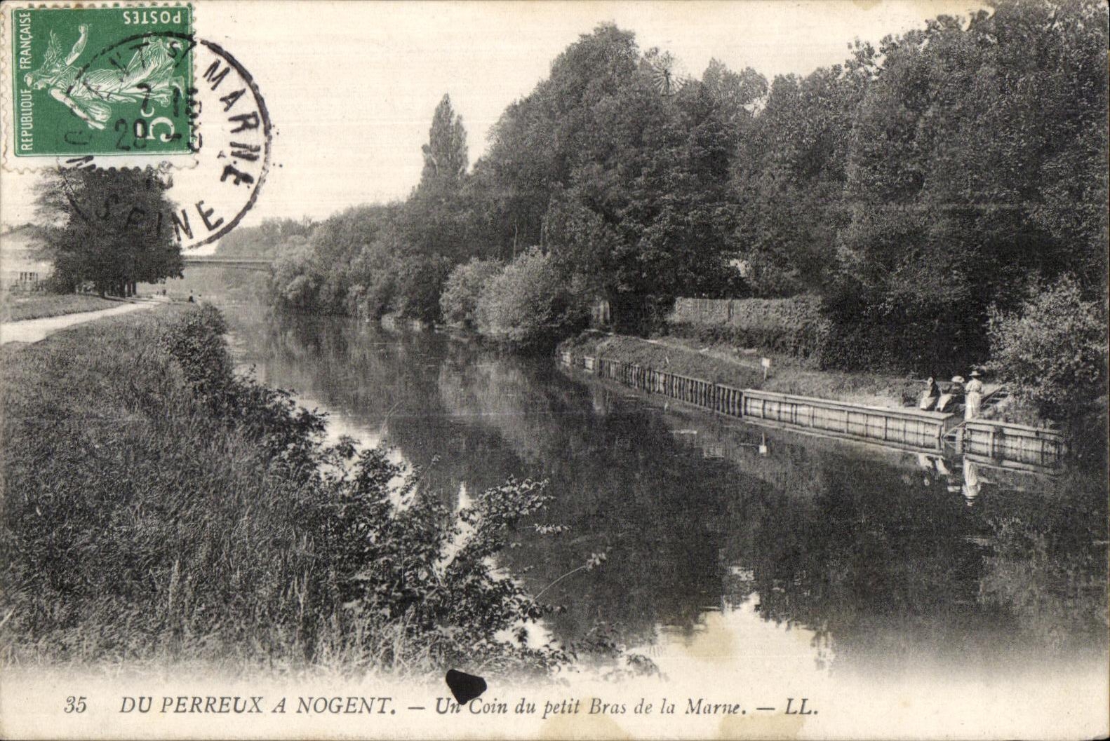 De Du Perreux a Nogent — Un Rincón del Pequeño Brazo de la Marne — LL.