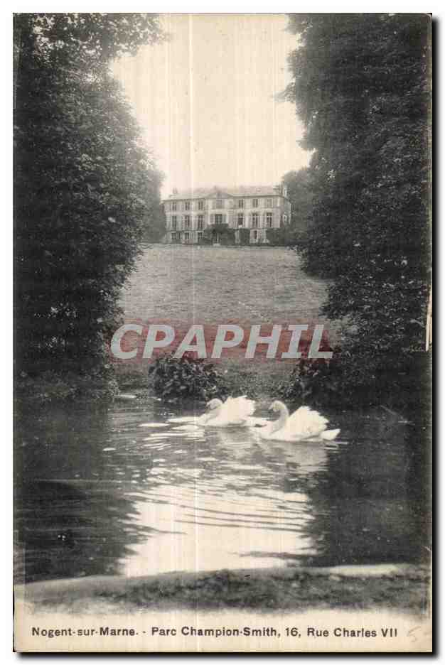 Nogent-sur-Marne — Parc Champion-Smith, 16, Rue Charles VII — editor no visible