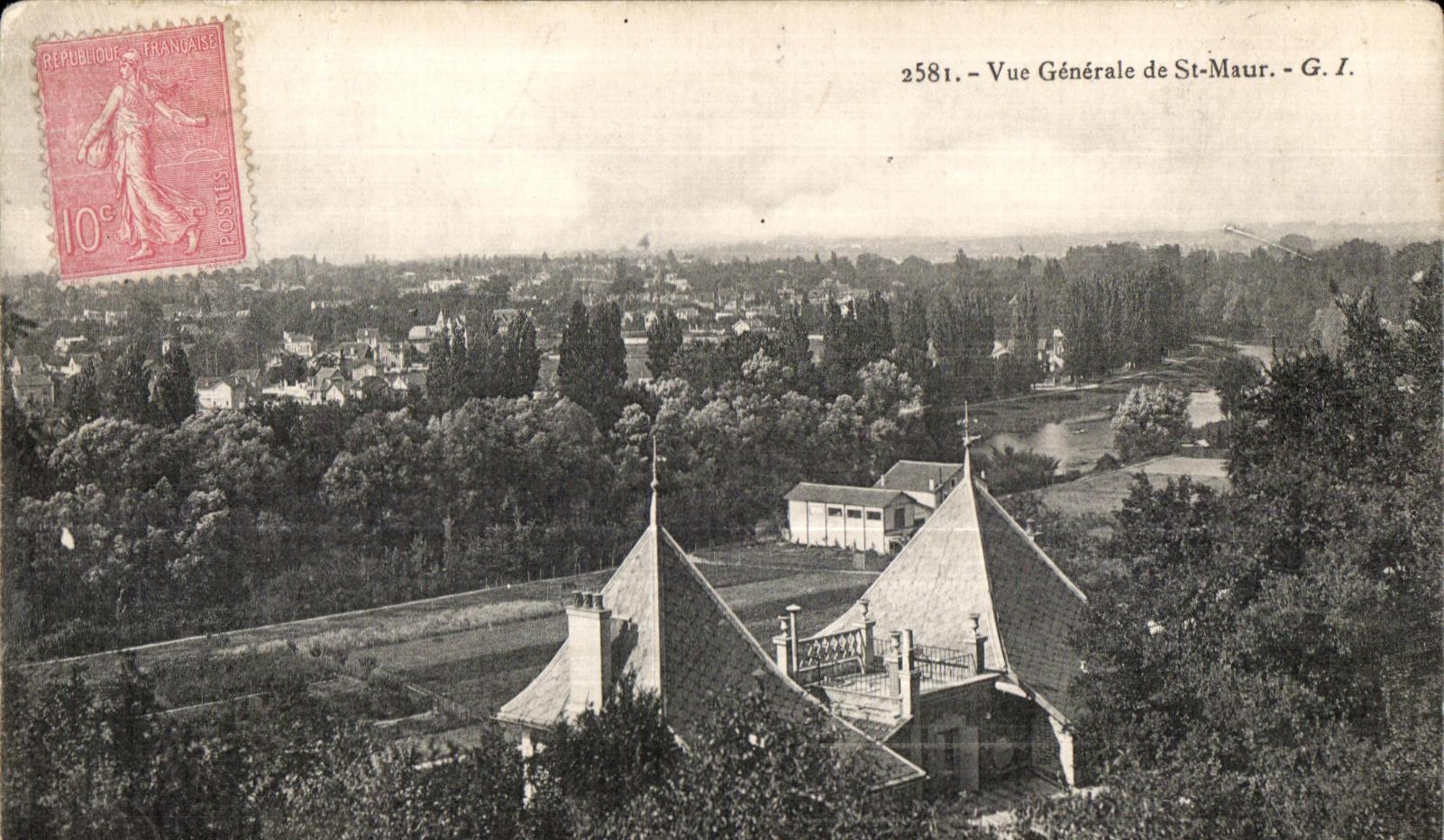 Vue Générale de St-Maur — G.I. n°2581