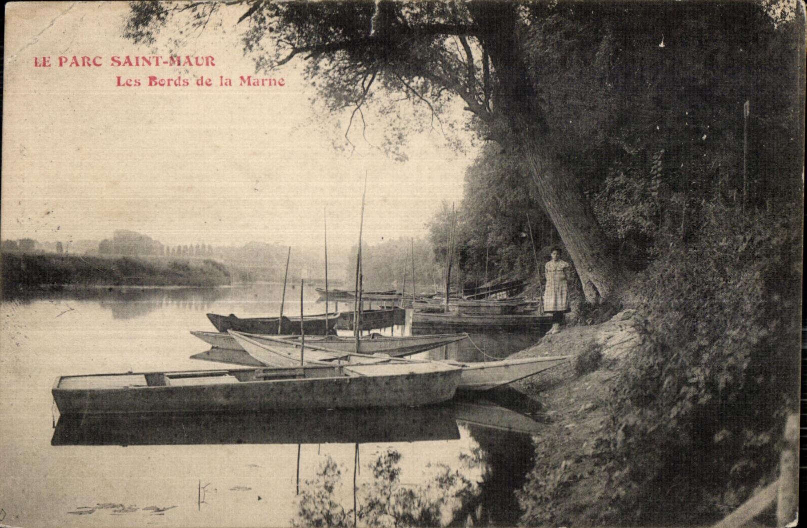 CPA Le Parc Saint Maur Les Bords de la Marne