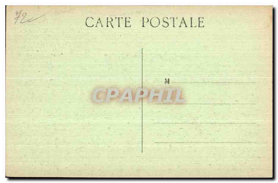 CPA Le Vieux Mans Enceintes Galio Romaines et medievales sup la Captire — Rückseite