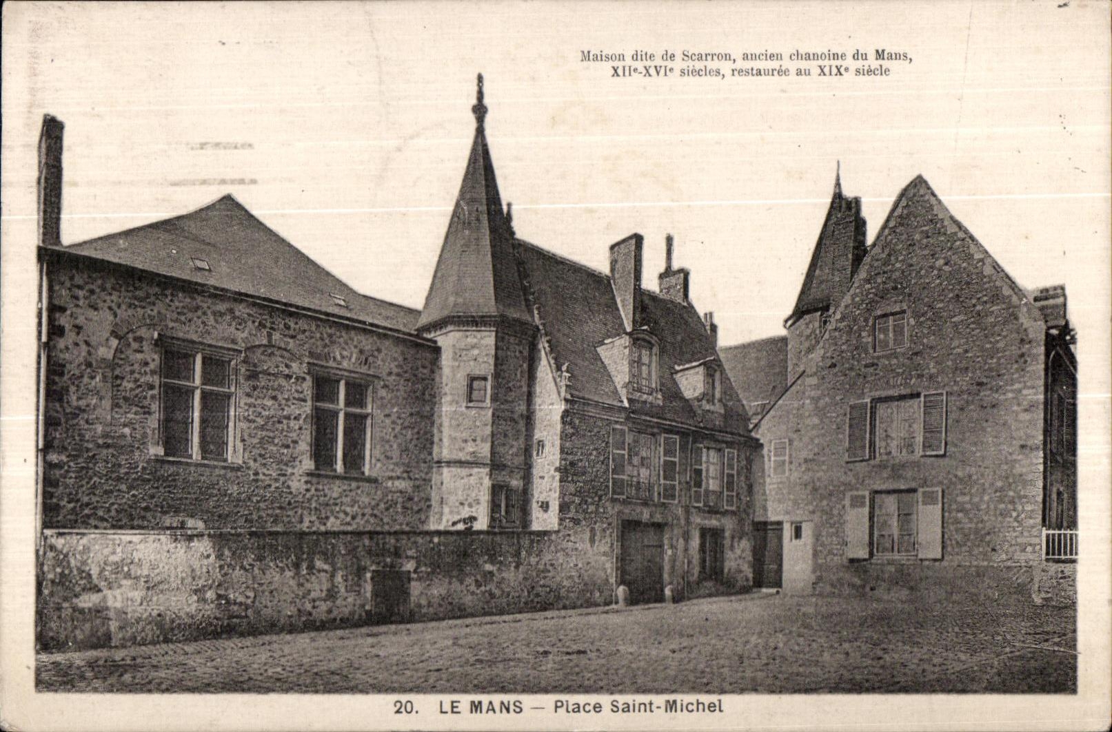 CPA Le Mans Place Saint Michel
