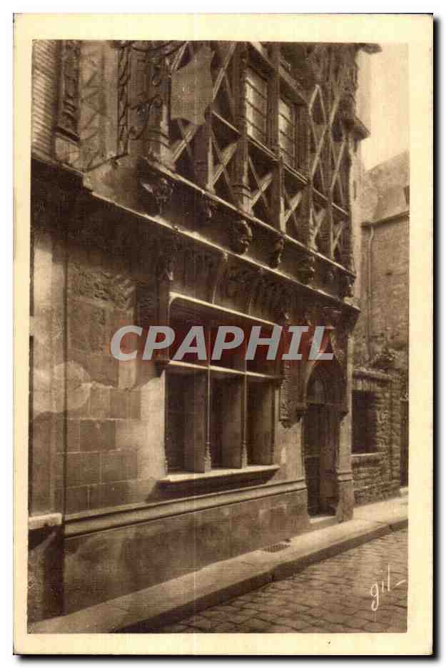 Le Mans (Sarthe) — La maison de la Reine Bérengère — éditeur Gil