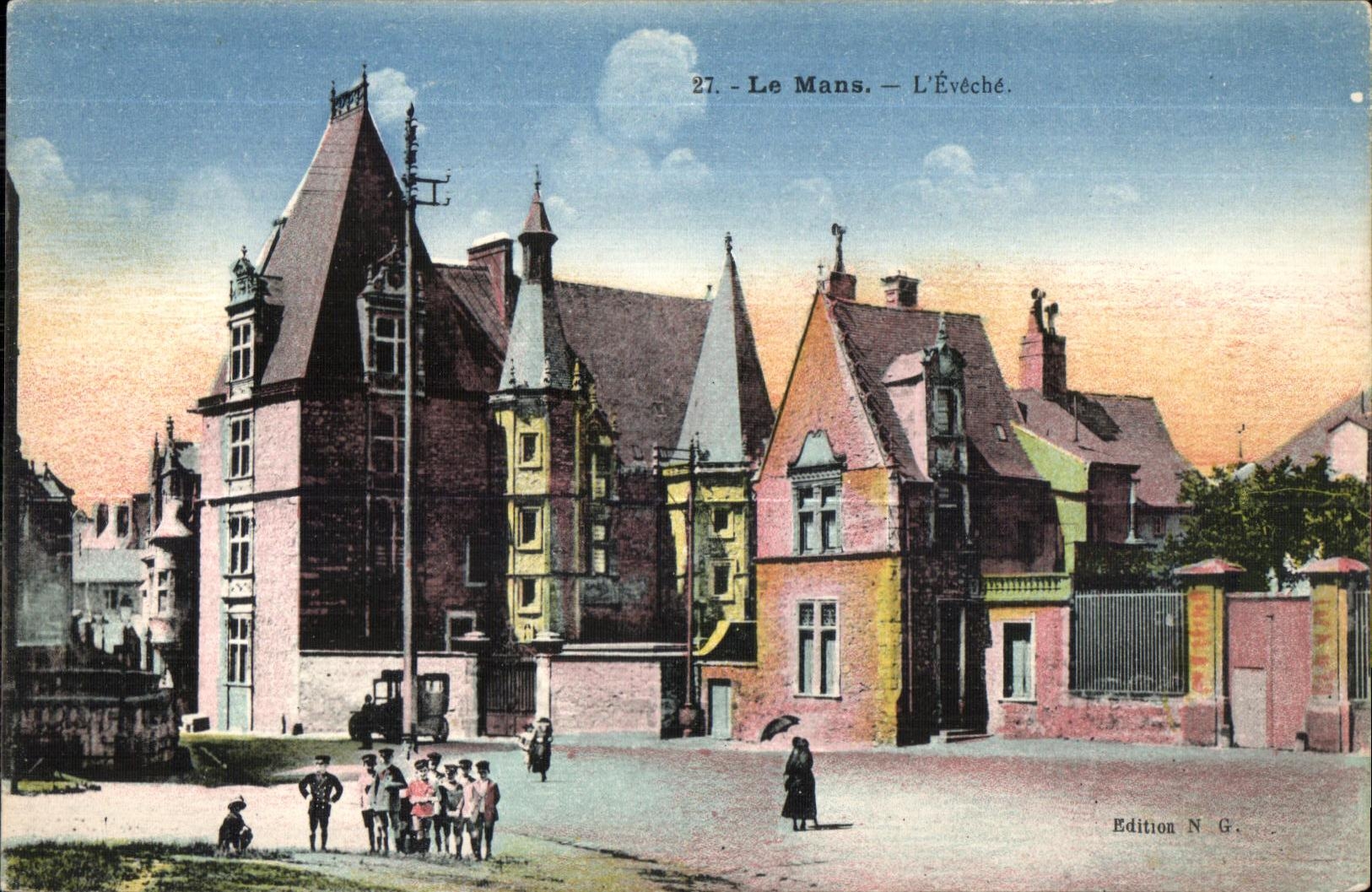CPA Le Mans L Eveche Enfants 