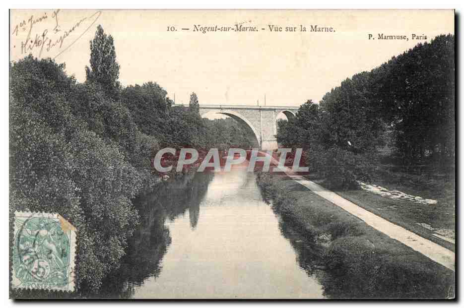 Nogent-sur-Marne — Vista sulla Marne — P. Marmuse, Parigi, n°10