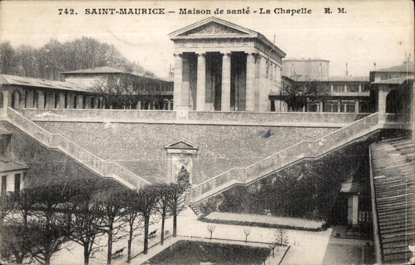 CPA Saint Maurice Maison de sante La Chapelle
