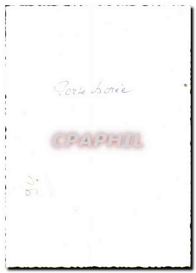 CPSM Paris Vincennes Porte Doree — Rückseite