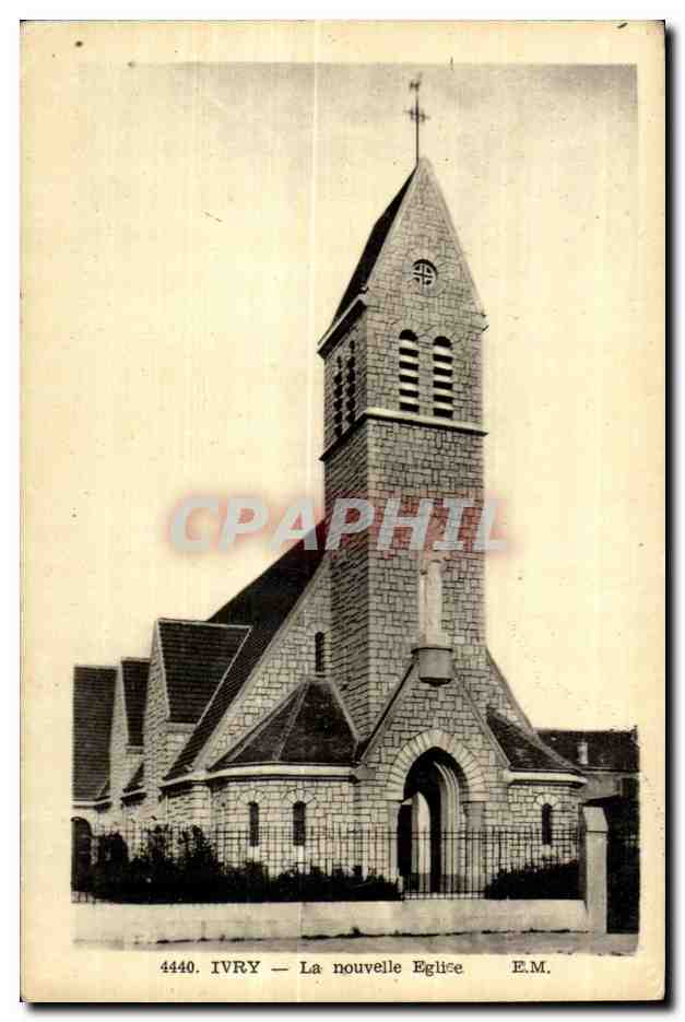 CPA Ivry La nouvelle Eglise