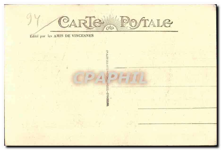Vincennes - Ste-Chapelle - Tombeau du Duc d'Enghien - État actuel — Verso