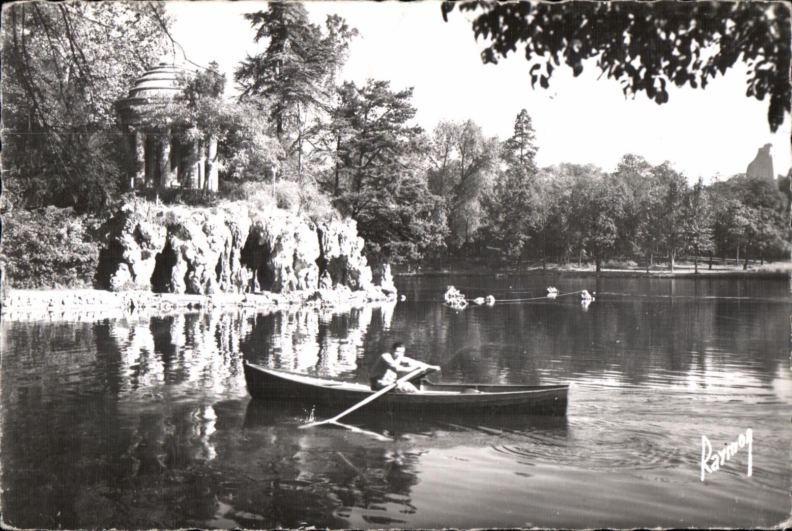 Canotage sur le Lac Daumesnil — Bois de Vincennes — Éditeur Rammog