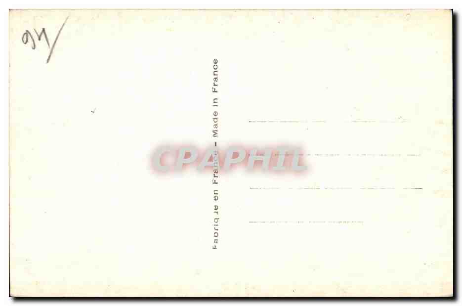 Vincennes — Souvenir de Vincennes et du Régiment d'Artillerie — E.M. — Rückseite