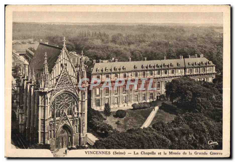 Vincennes (Seine) — La Chapelle et le Musée de la Grande Guerre — Cim