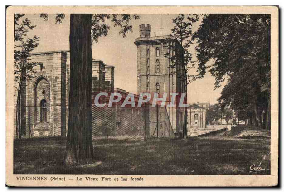 Vincennes (Seine) — Le Vieux Fort et les fossés — Cim